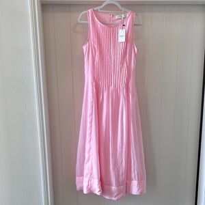 Endless Rose Brand Pink  Sleeveless Midi Dress, New! Medium
